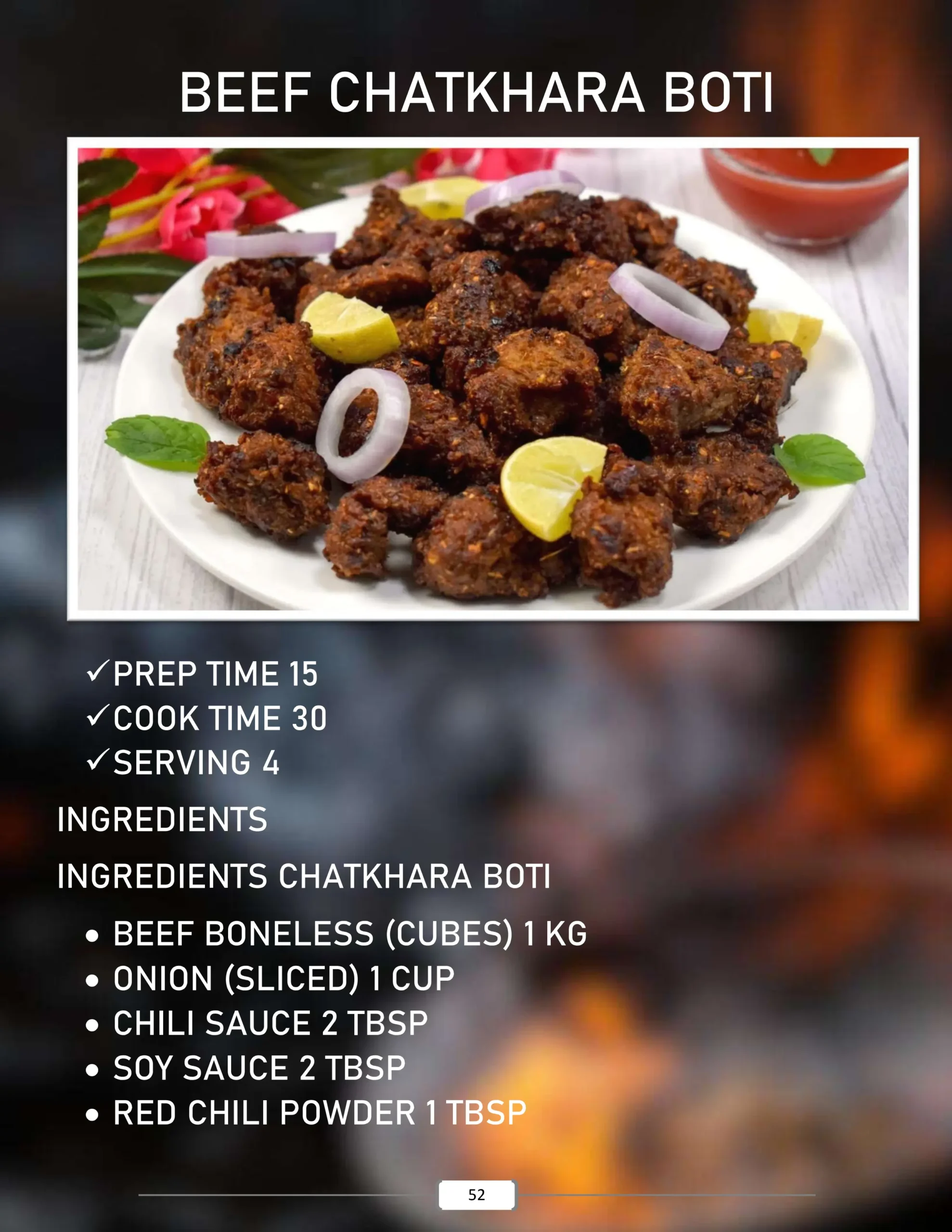 Beef Tikka Recipe