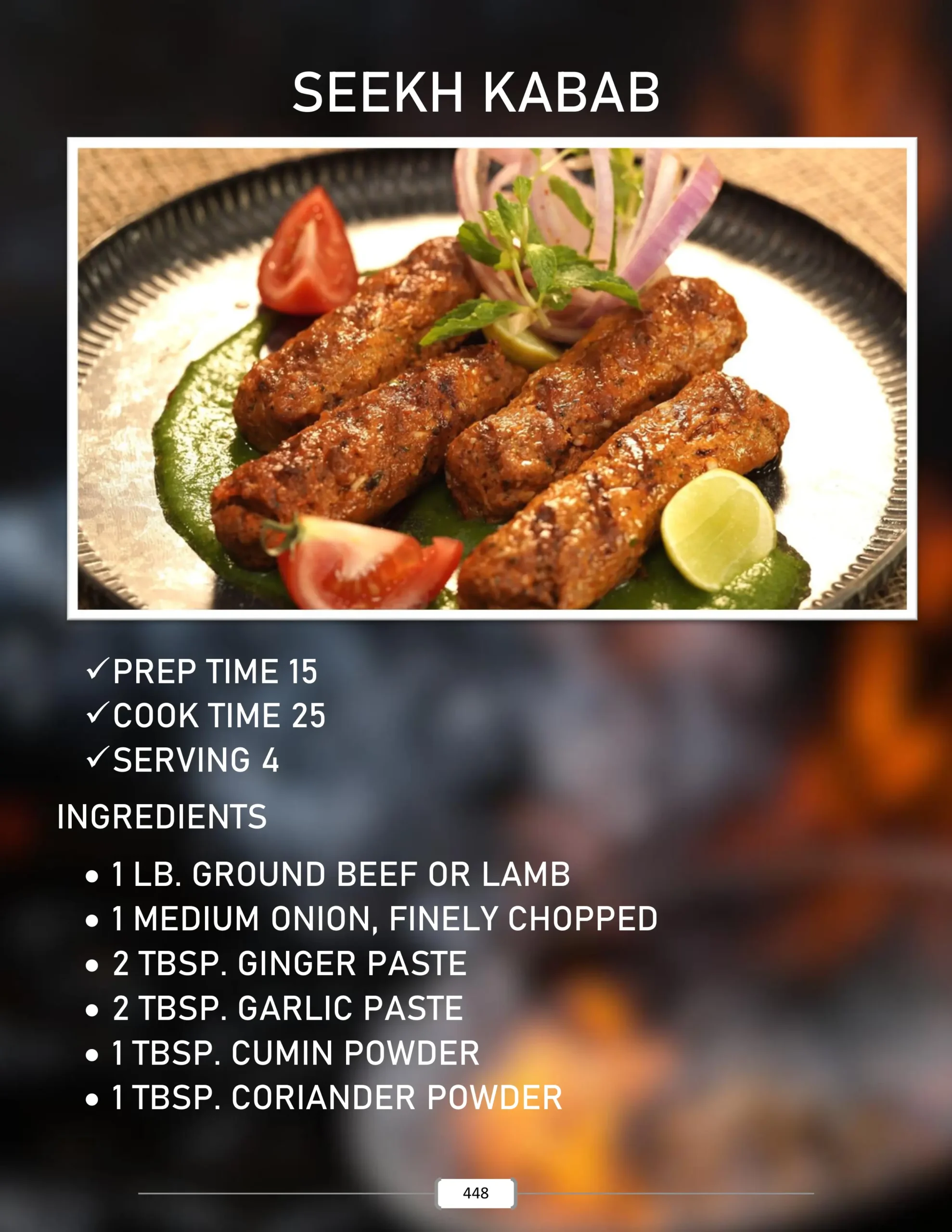 Seekh Kabab Recipe